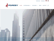 Tablet Screenshot of poresy.com